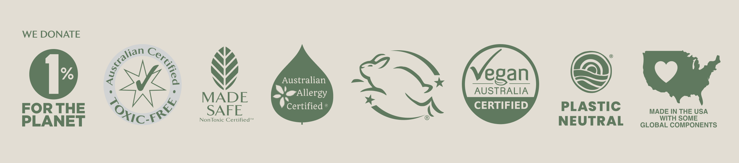Koala Eco certifications
