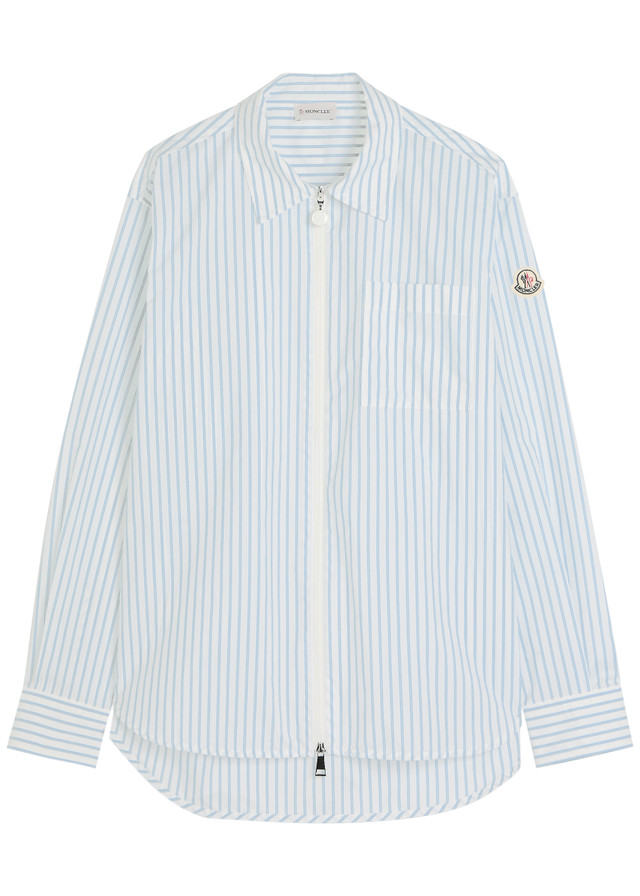 MONCLER Striped shell shirt