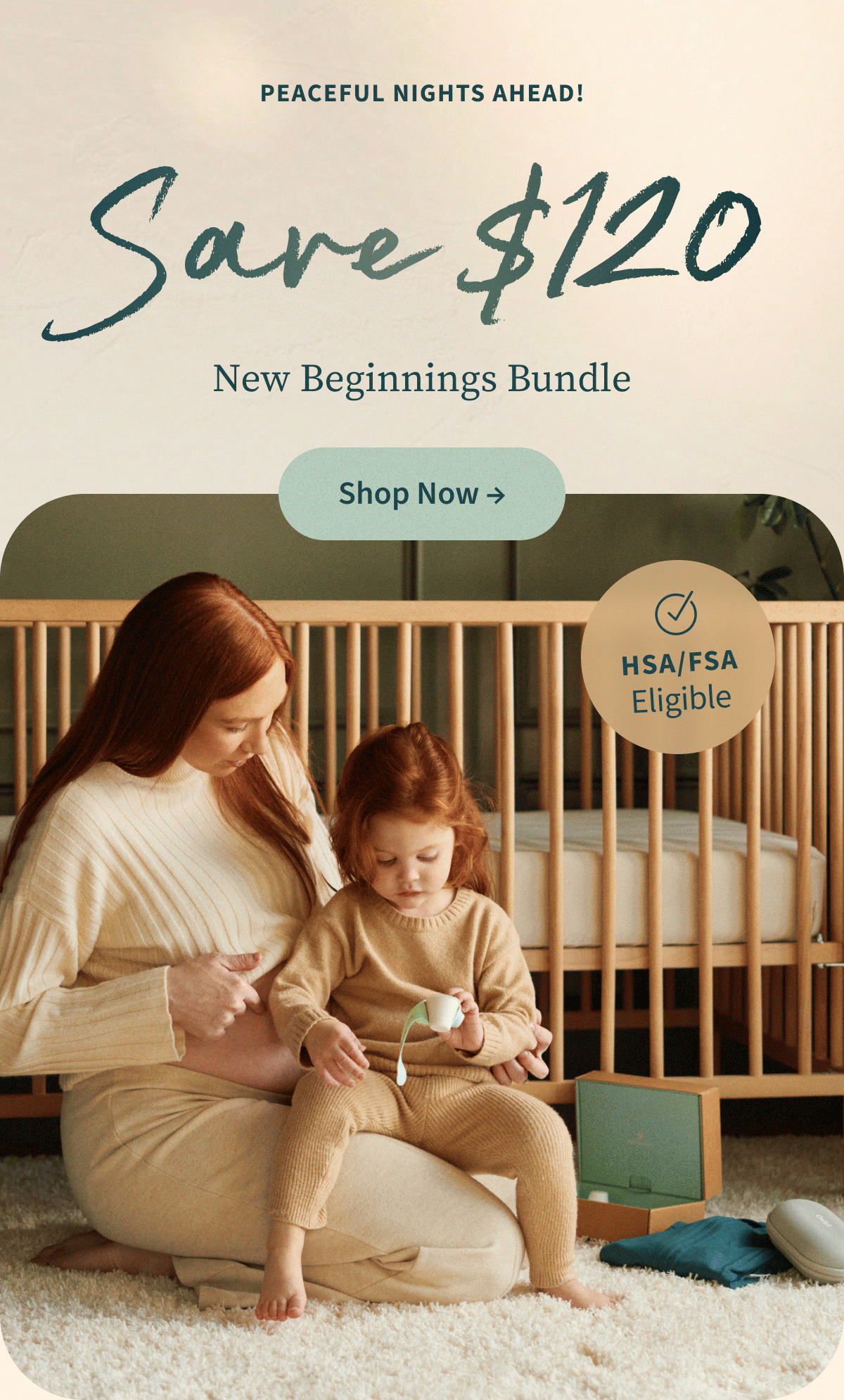 Peaceful Nights Ahead! | Save $120 | New Beginnings Bundle | Shop Now | HSA/FSA Eligible