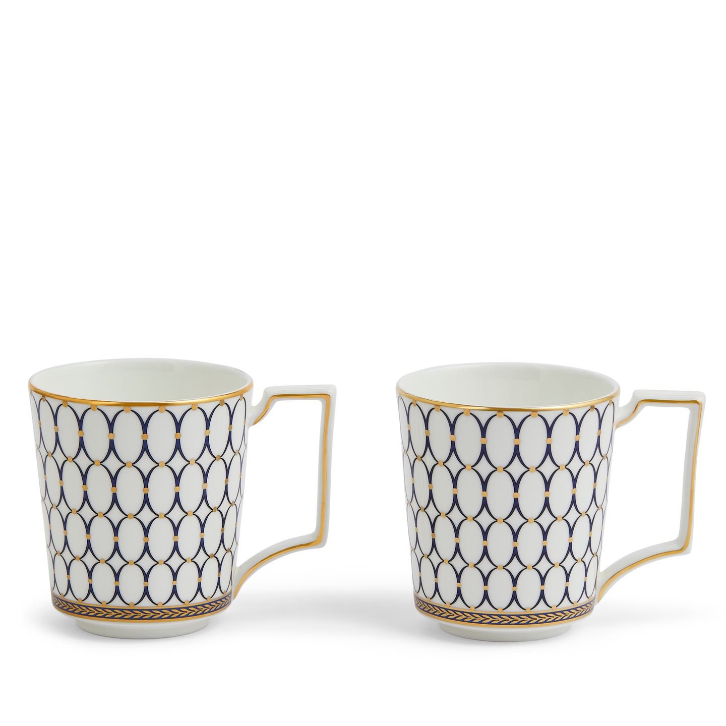 Renaissance Gold Mug, Set of 2