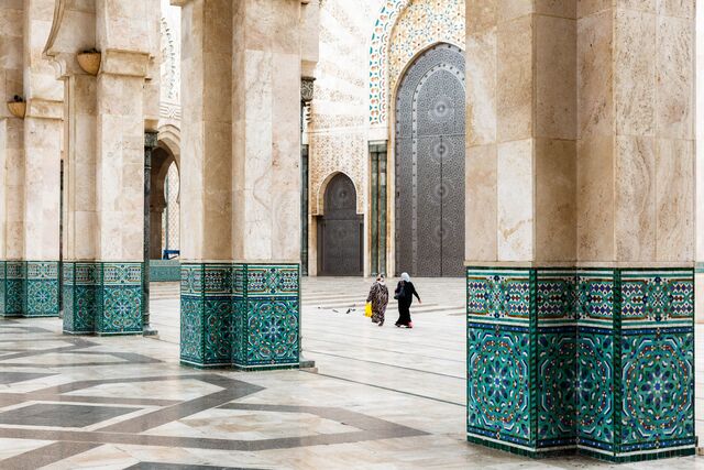 Visit a mosque in Casablanca