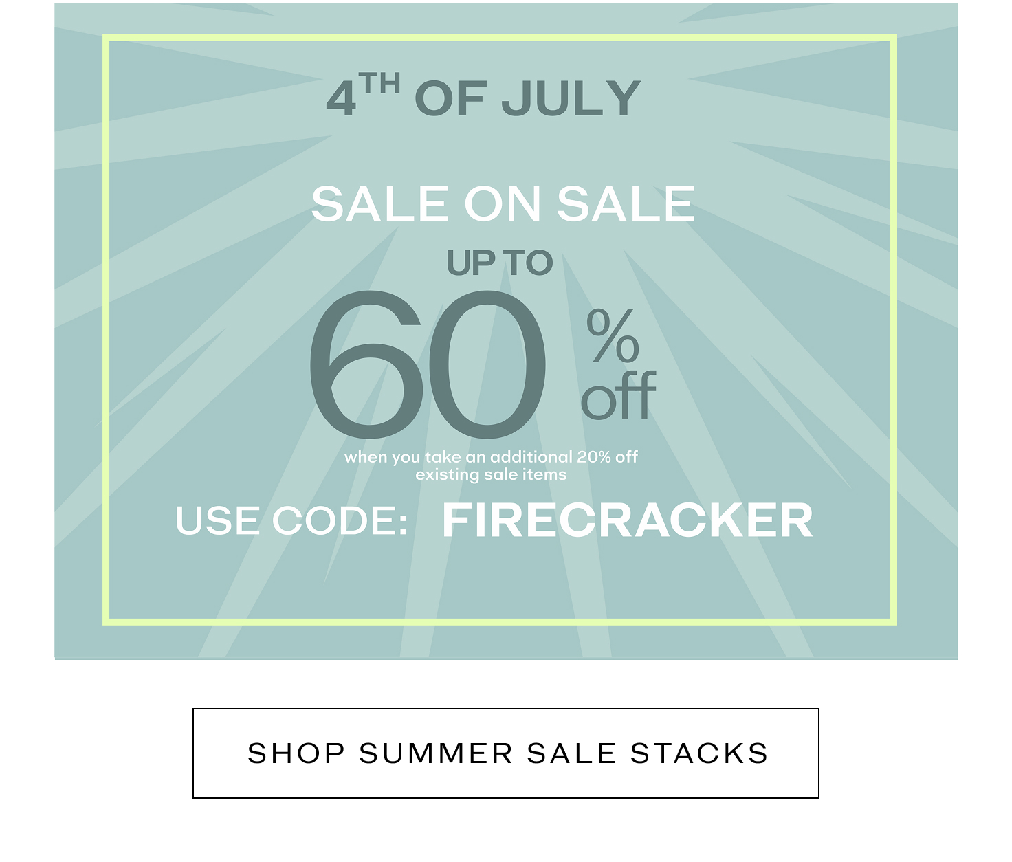 Use Code: FIRECRACKER