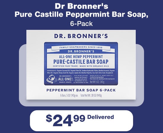 Dr. Bronner's Soap Bar