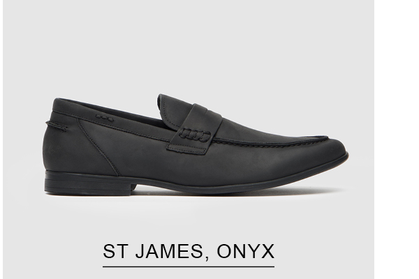 Shop St James Loafer, Onyx online and instore at Rodd & Gunn