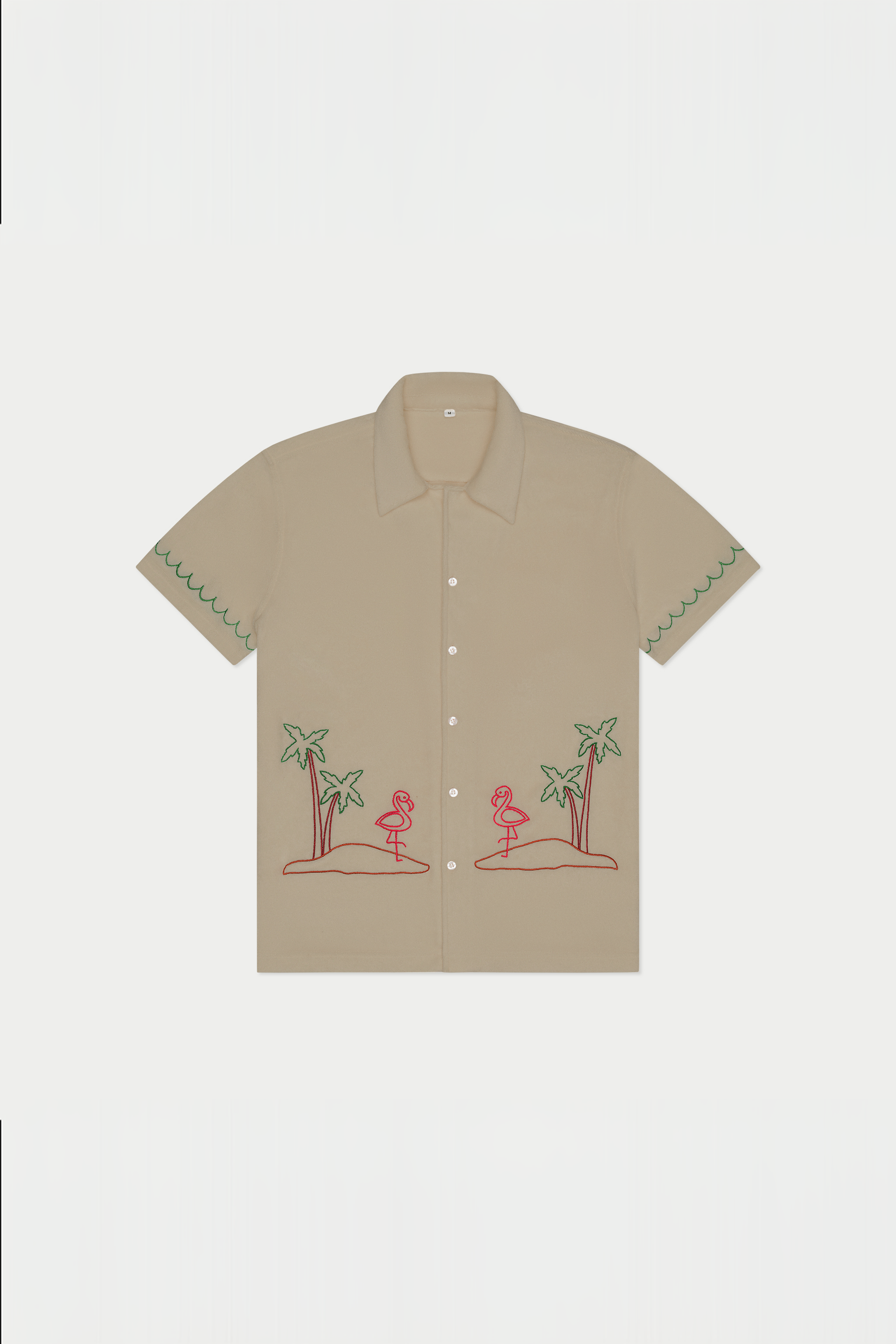 Image of Flamingo Beach Terry Shirt