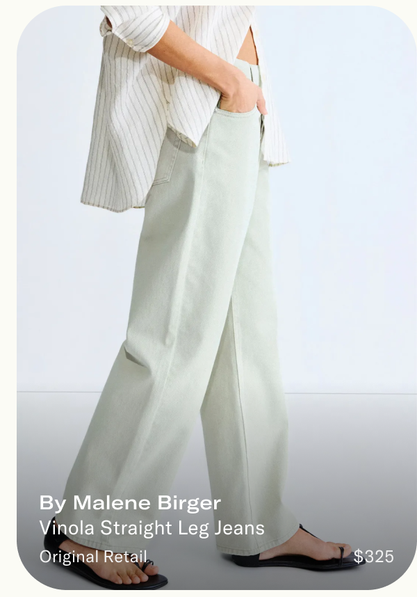 By Malene Birger Vinola Straight Leg Jeans