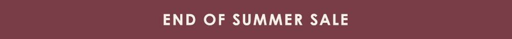 End of Summer Sale 