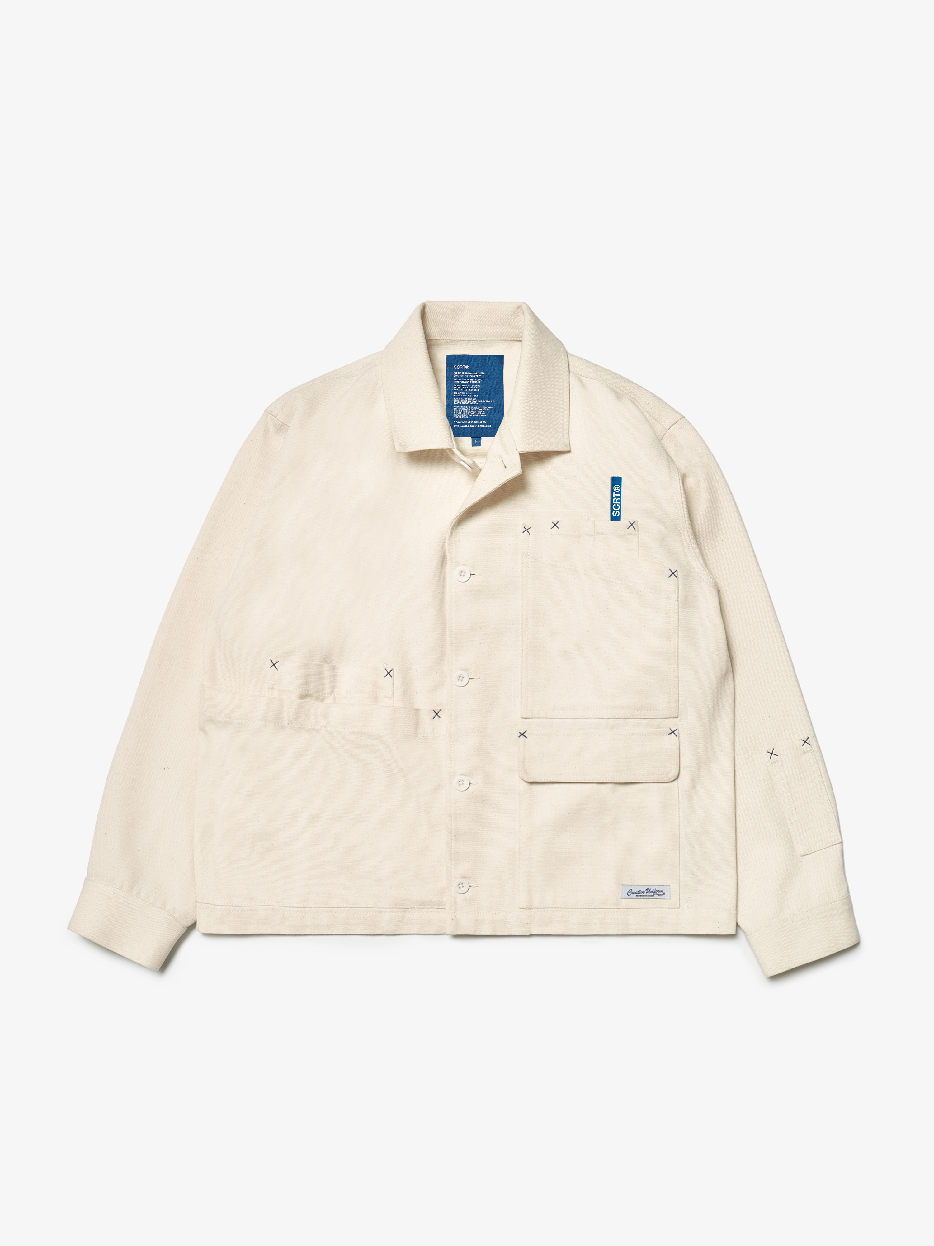 Image of Creative Uniform® Work Jacket - Ecru