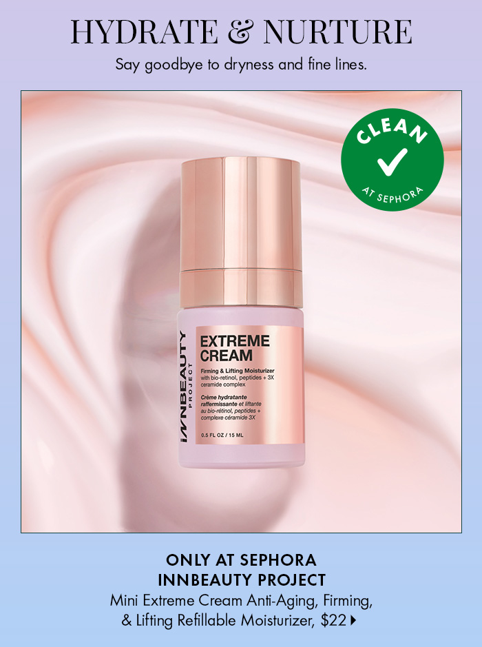 iNNBEAUTY PROJECT Mini Extreme Cream Anti-Aging, Firming, & Lifting Refillable Moisturizer