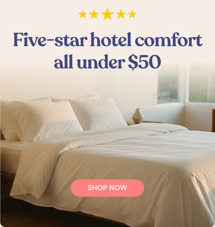 Five start hotel comfort under $50