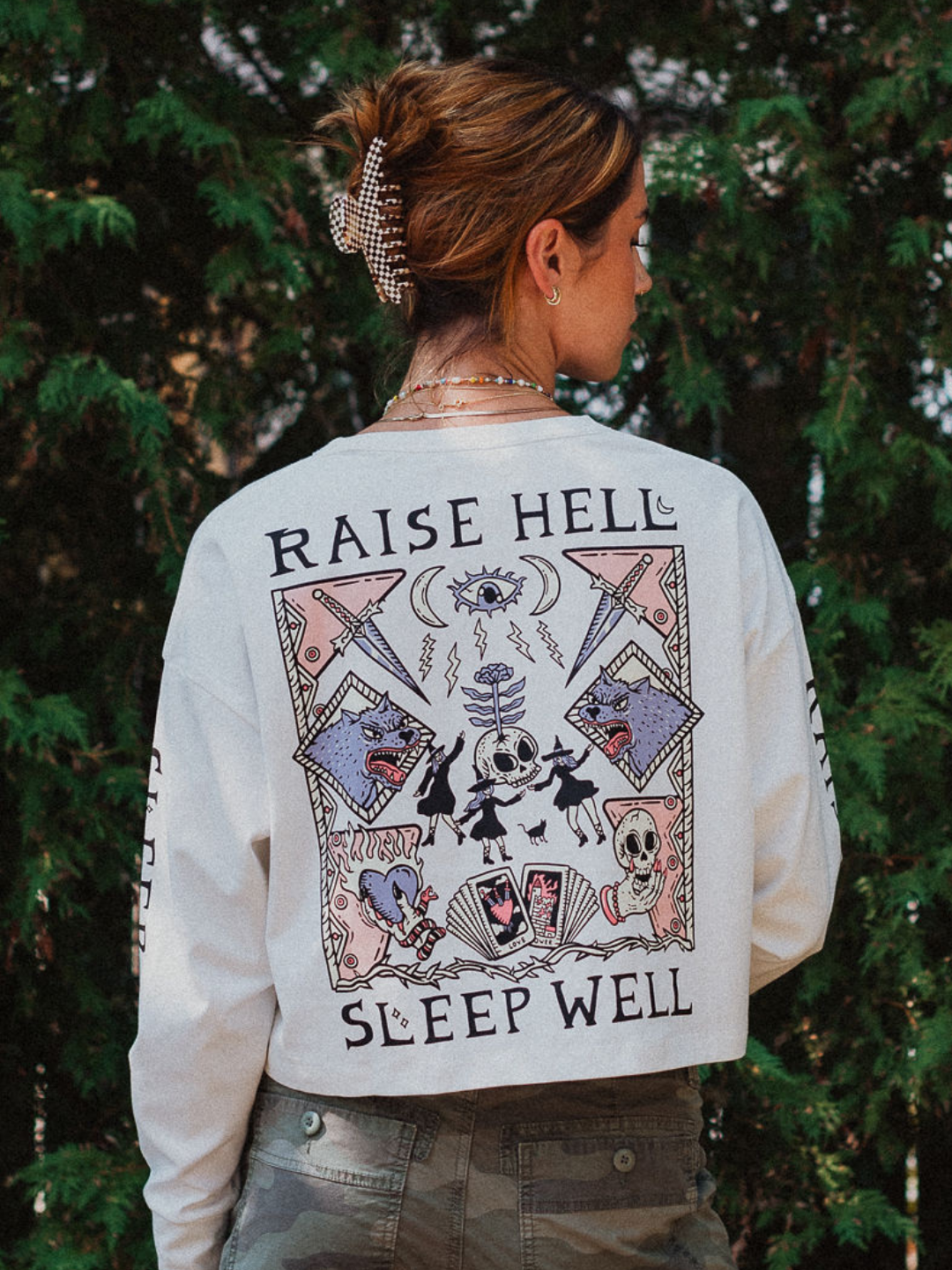 Image of Raise Hell Sleep Well Long Sleeve