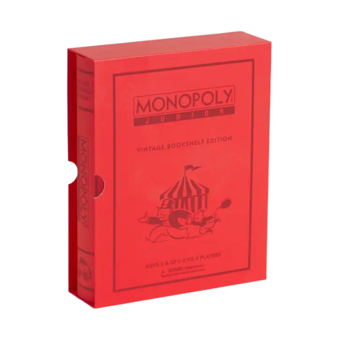 Image of Monopoly Junior Vintage Bookshelf Edition