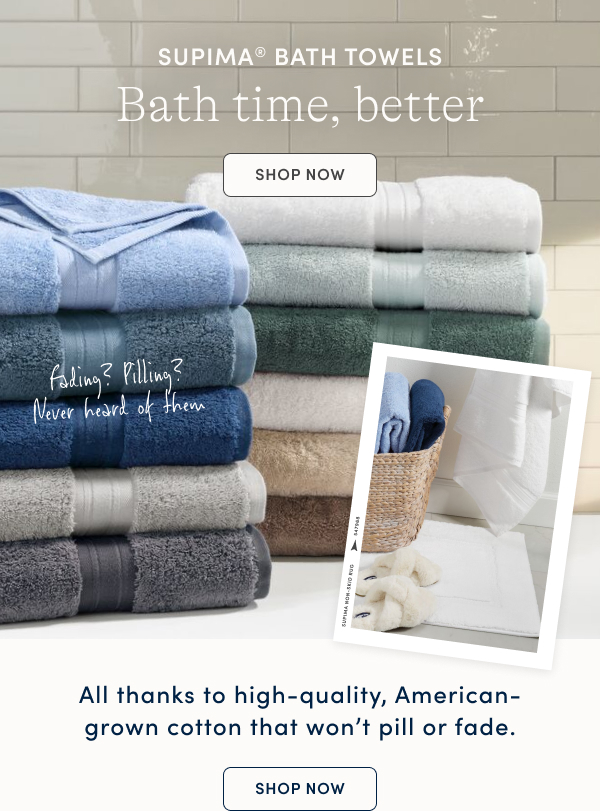 Supima Bath Towels
