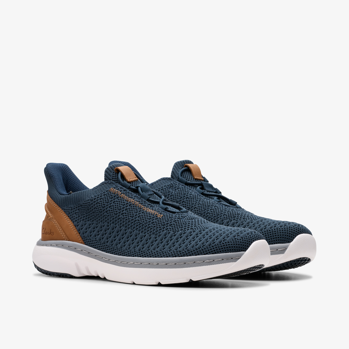 Clarks Pro Lo Navy Knit