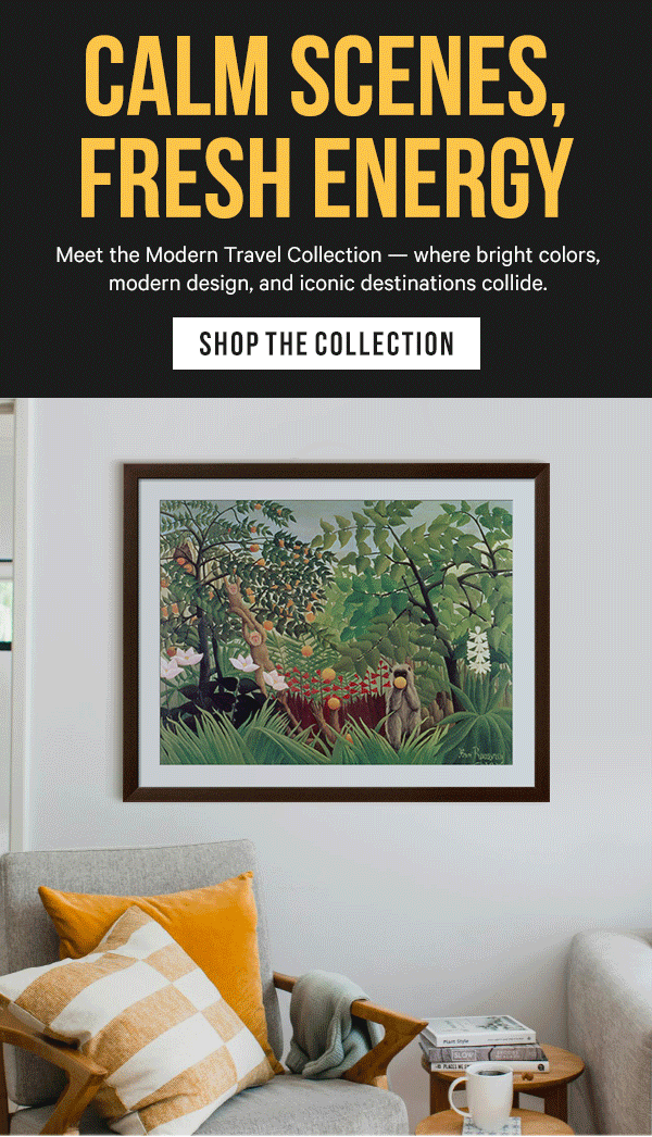 Calm Scenes, Fresh Energy: Explore landscapes in soft, soothing tones designed to bring balance and light into your space for the season ahead.