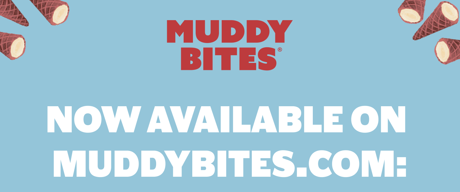 Muddy Bites Logo - Now available on Muddybites.com