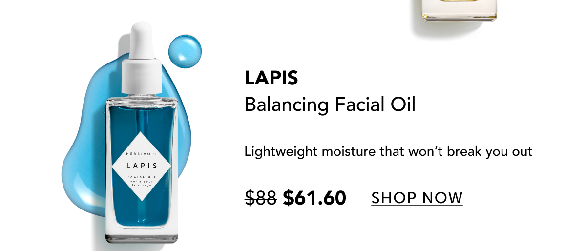 Code GLOW30 to Shop 30 % off Lapis Face Oil