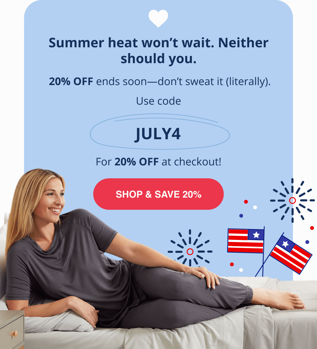 SHOP & SAVE 20%