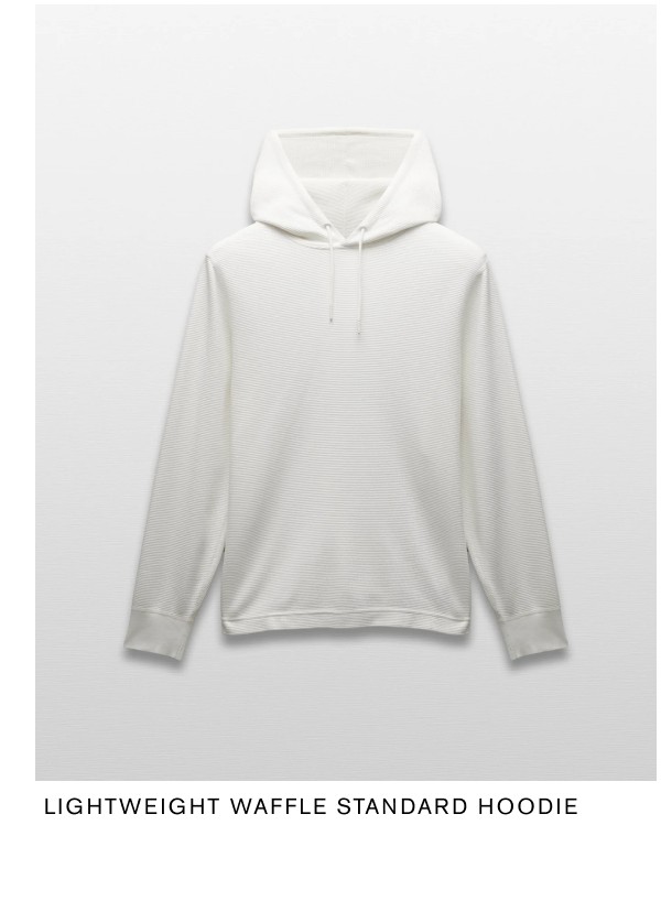 Lightweight Waffle Standard Hoodie