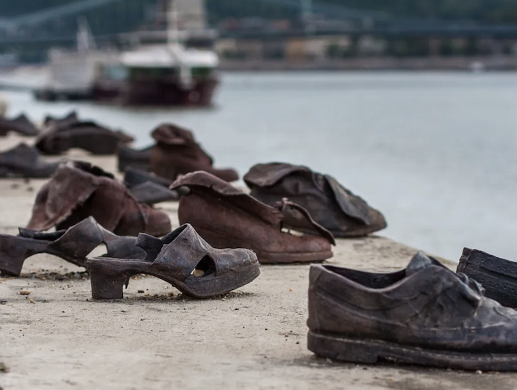 Shoes on the Danube Promenade