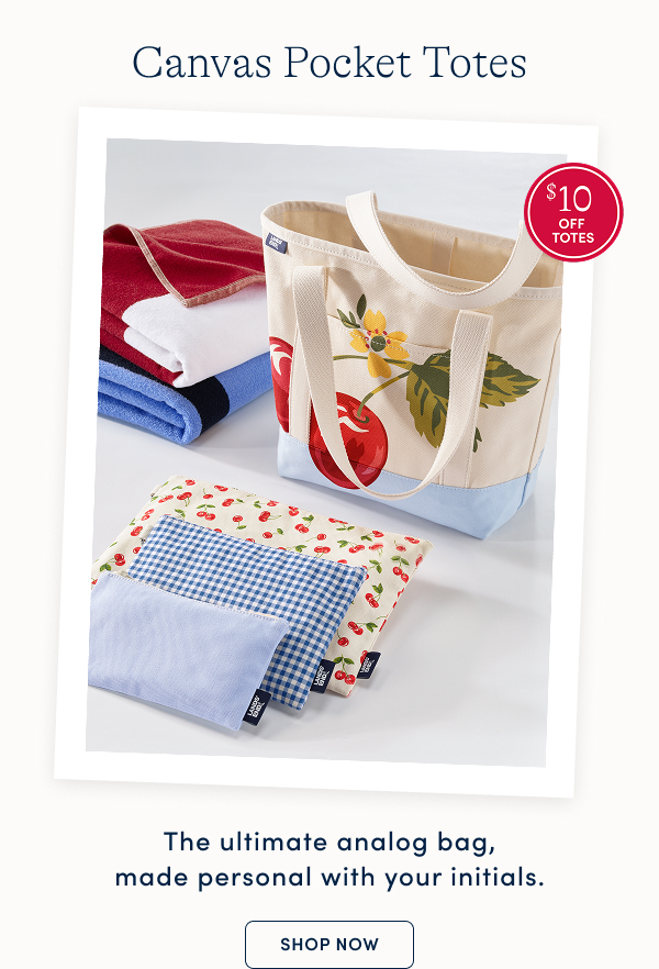Canvas Pocket Tote