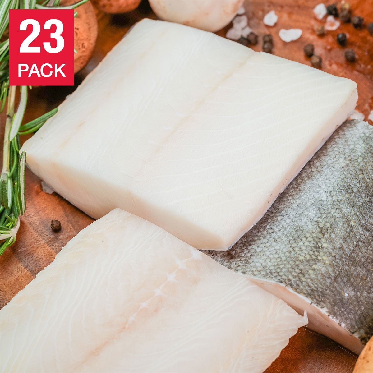 Northwest Fish Sablefish Loins, Skin on, 7 oz, 23-Count, 10 lbs