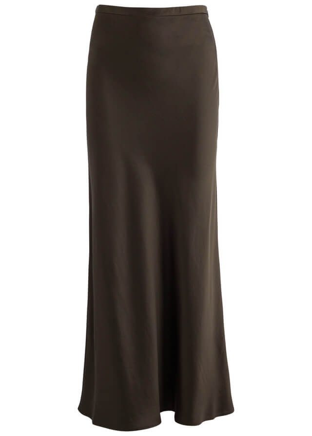 ALMADA LABEL Eni satin maxi skirt