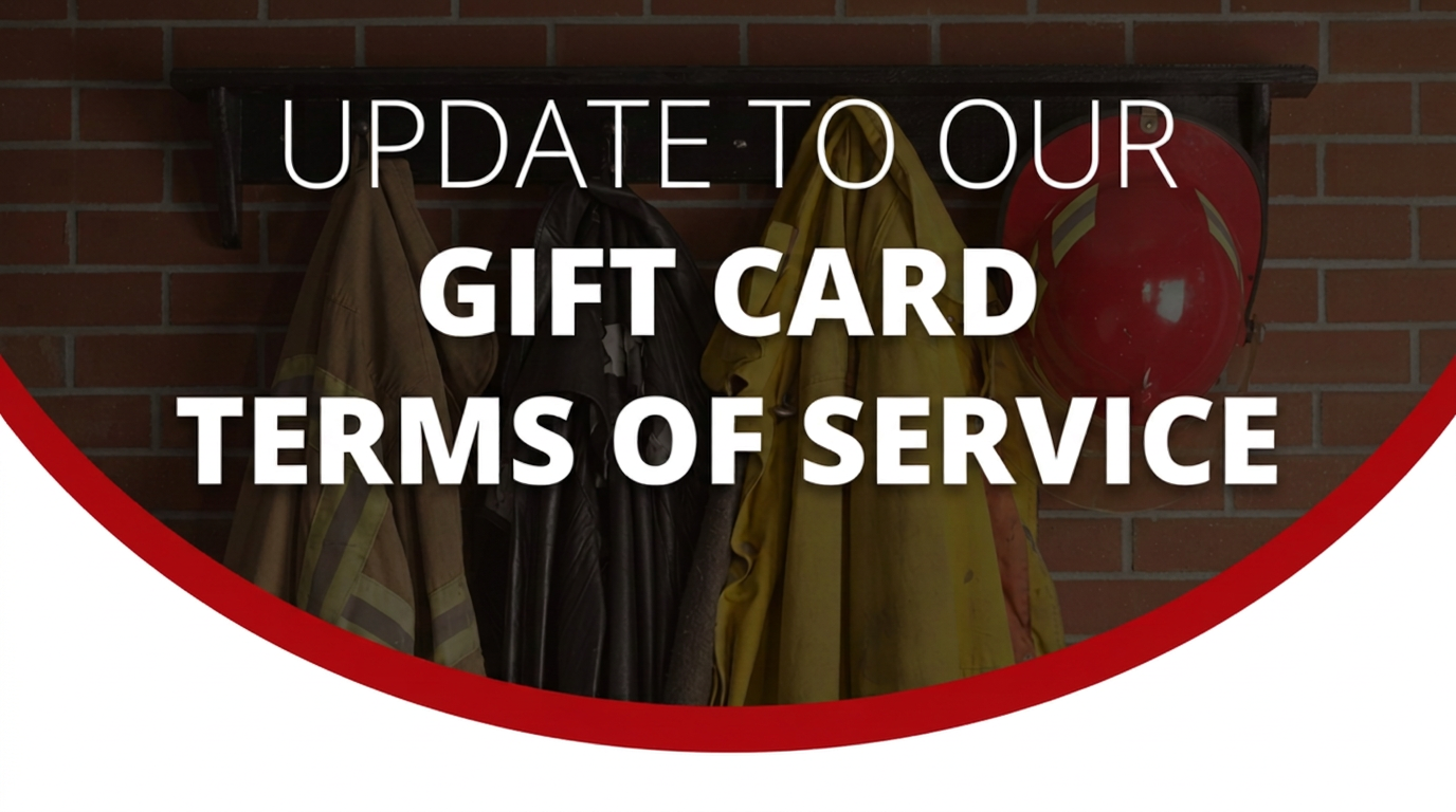 Important Update to our Firehouse Subs Gift Card Terms of Service