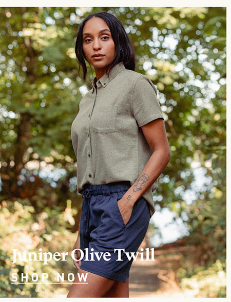 Juniper Olive Twill