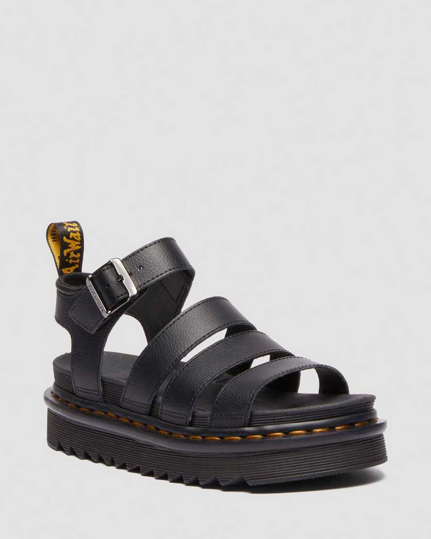 Image of Blaire Athena Leather Strap Sandals