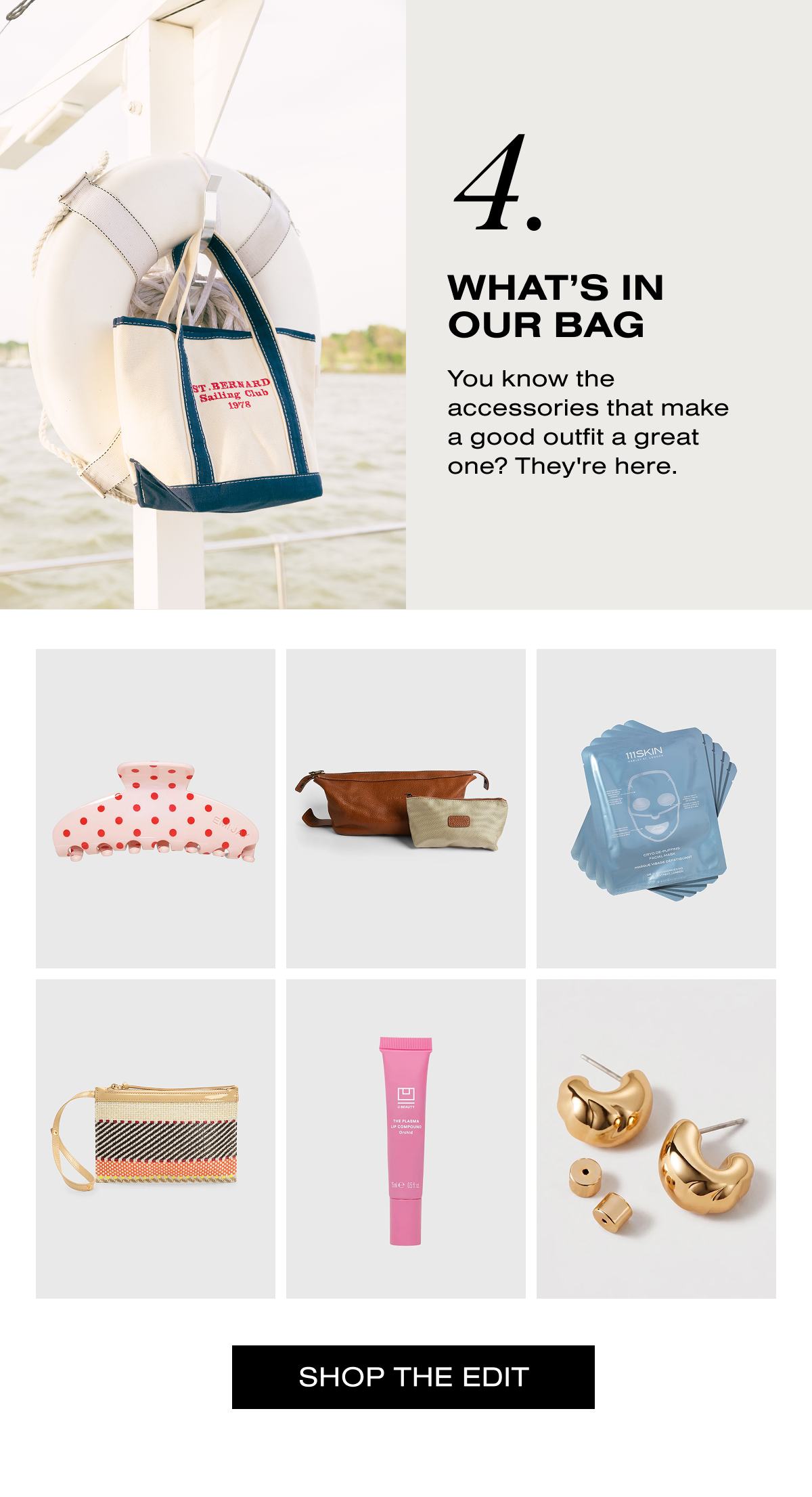 YOUR SUMMER PACKING LIST