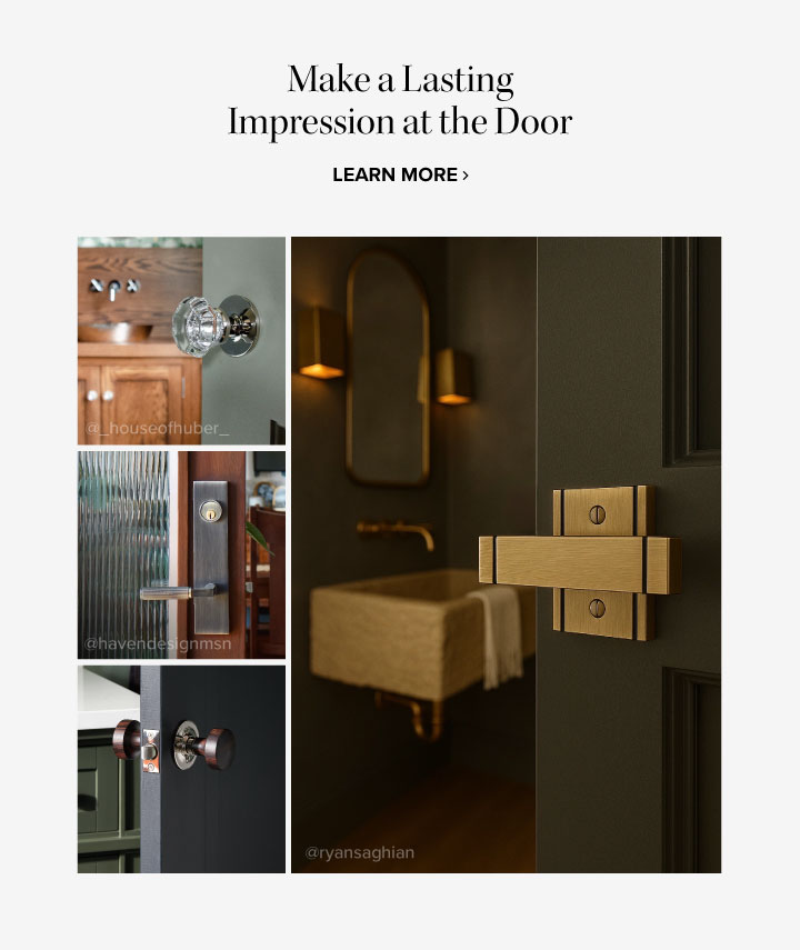 Make a Lasting Impression at the Door - Learn More 