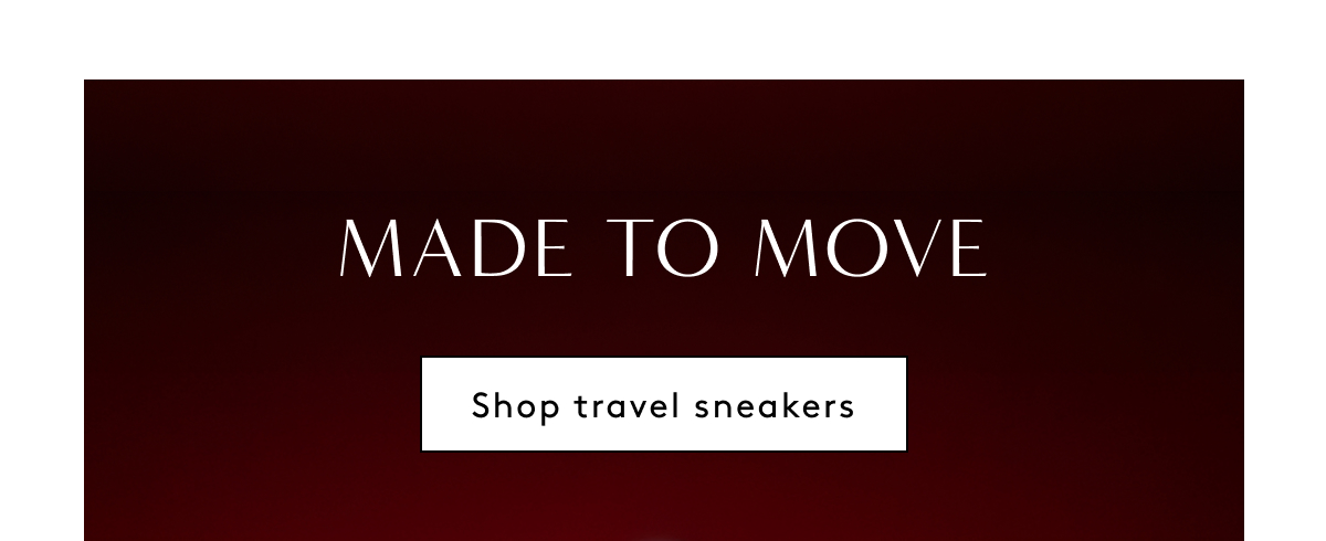 Made To Move | Shop Travel Sneakers