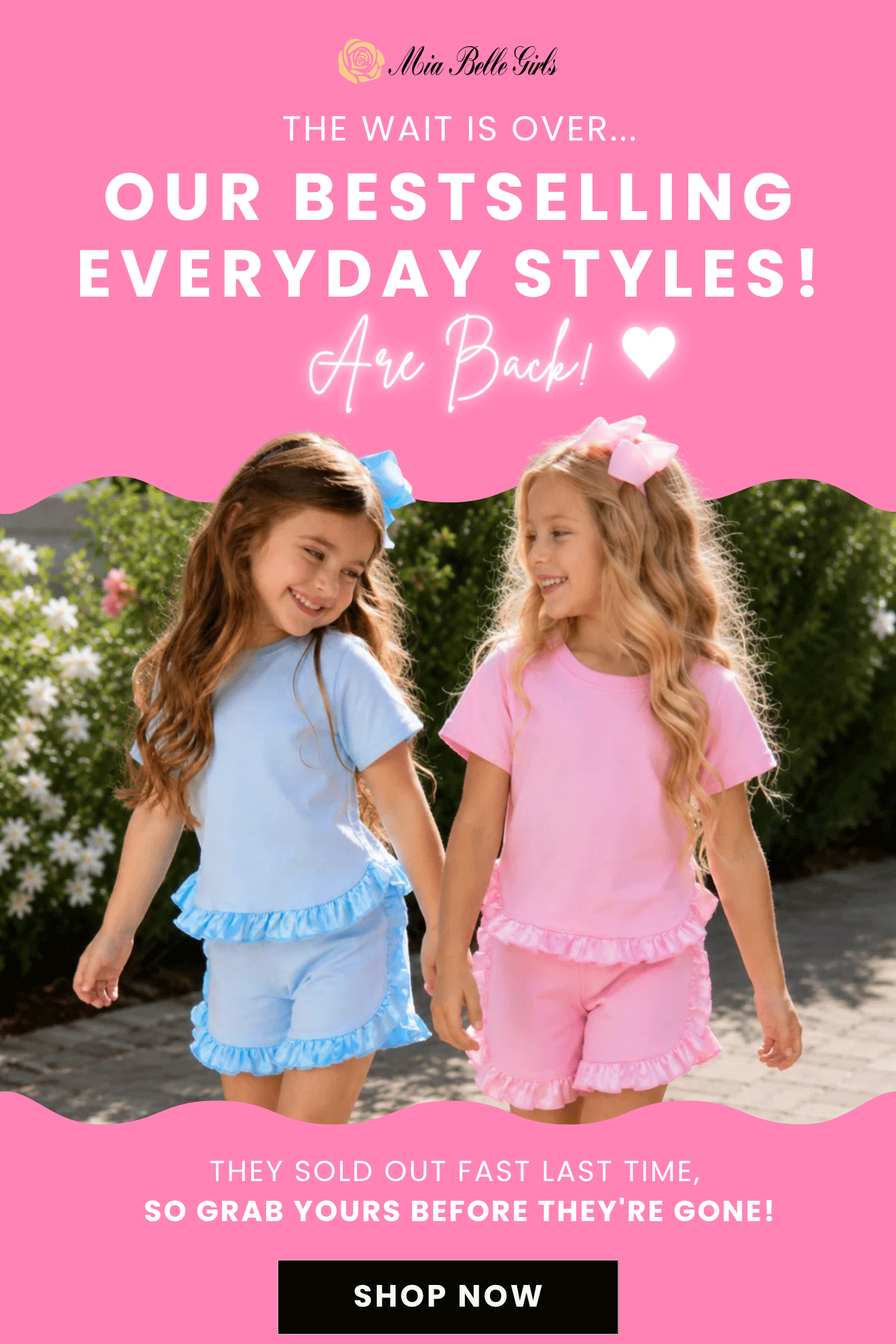 the wait is over... our best selling