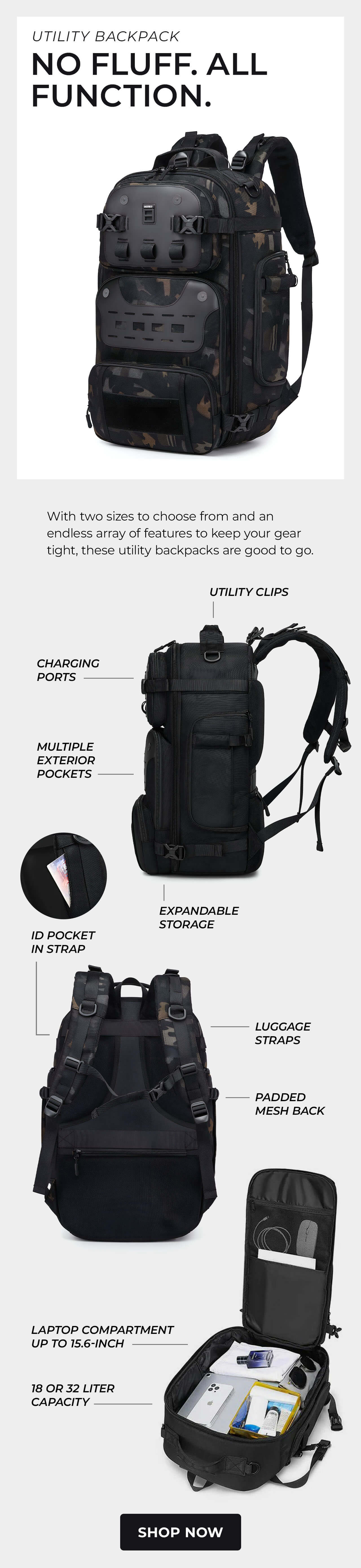 EverCarry Utility Backpack