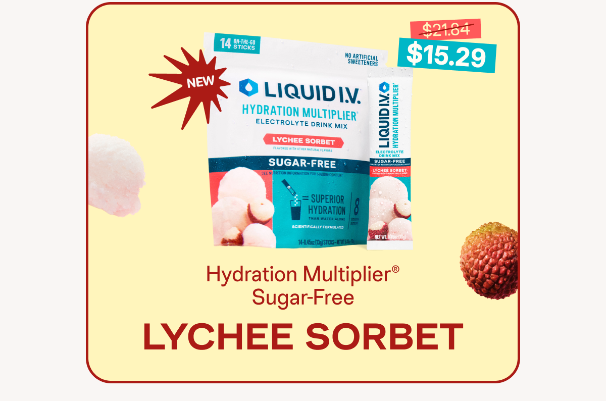 Sugar-Free Lychee Sorbet