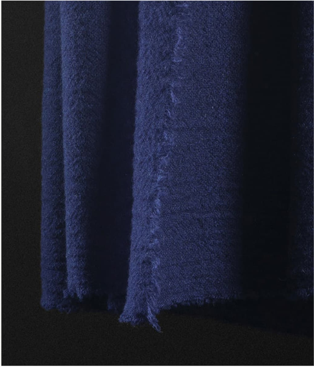 Indigo throw