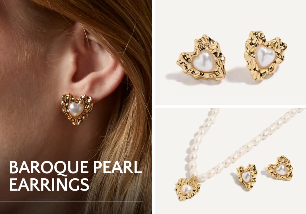 Baroque Pearl Earrings