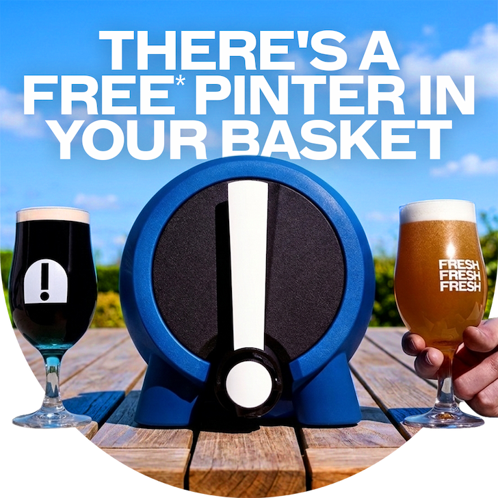 FREE PINTER IN YOUR BASKET!