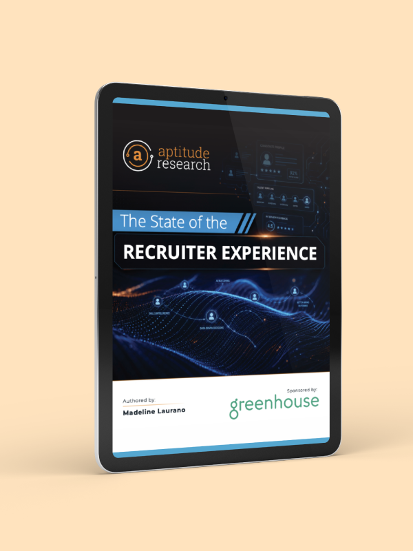Image-of-2026-The-state-of-the-recruiter-experience-cover-displayed-on-a-tablet-on-marigold-tones