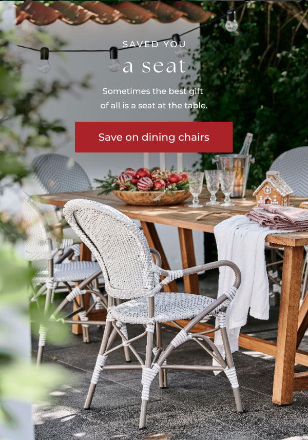Save on dining chairs