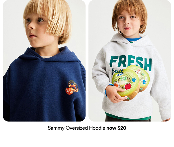 Sammy Oversized Hoodie now $20