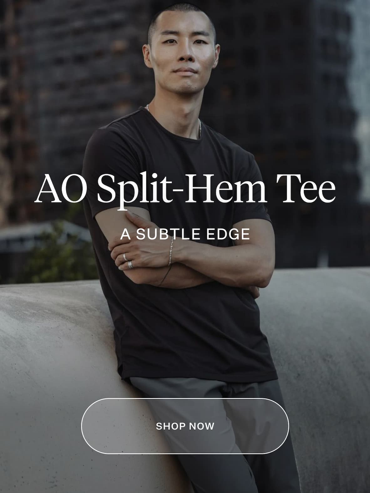 AO Split-Hem Tee