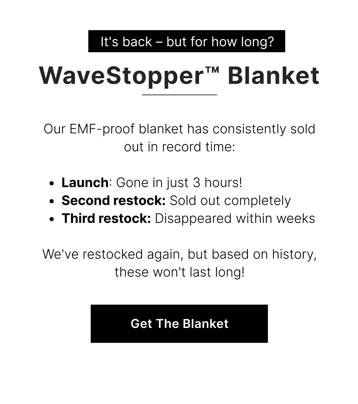 Why a blanket? Because sometimes you need protection that’s bigger, easier, and shareable— whether you’re working from home, watching TV, or tucking your kids in at night.