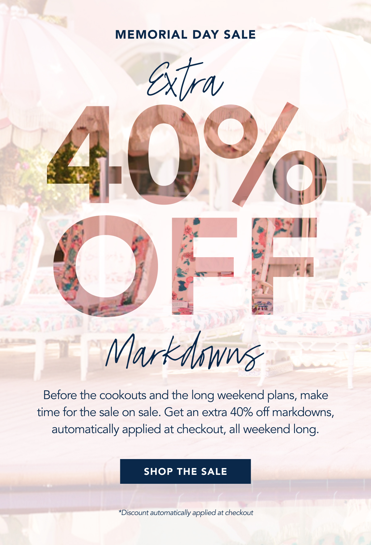 Extra 40% Off Markdowns