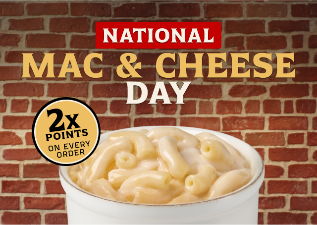 National Mac & Cheese Day.