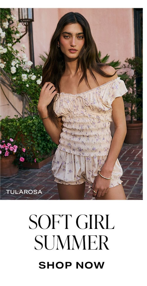 What Else We’re Loving. Soft Girl Summer. Shop Now.