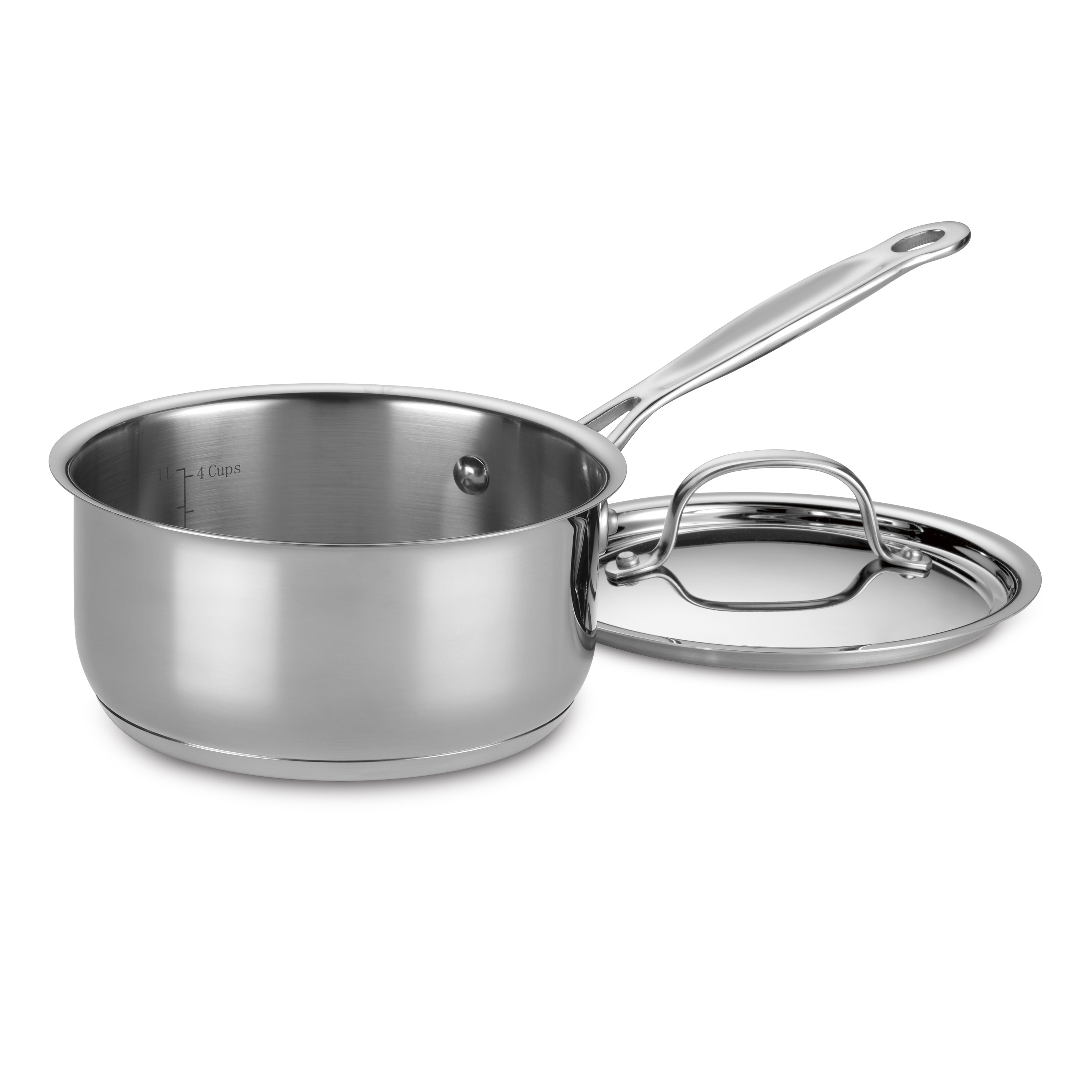 Image of Chef's Classic™ Stainless 1.5 Quart Saucepan with Cover