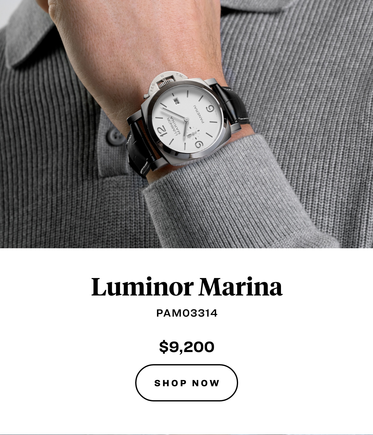 luminor marina pam03314 $9,200 shop now