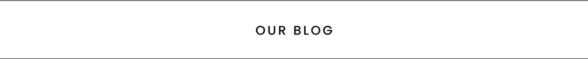 our blog